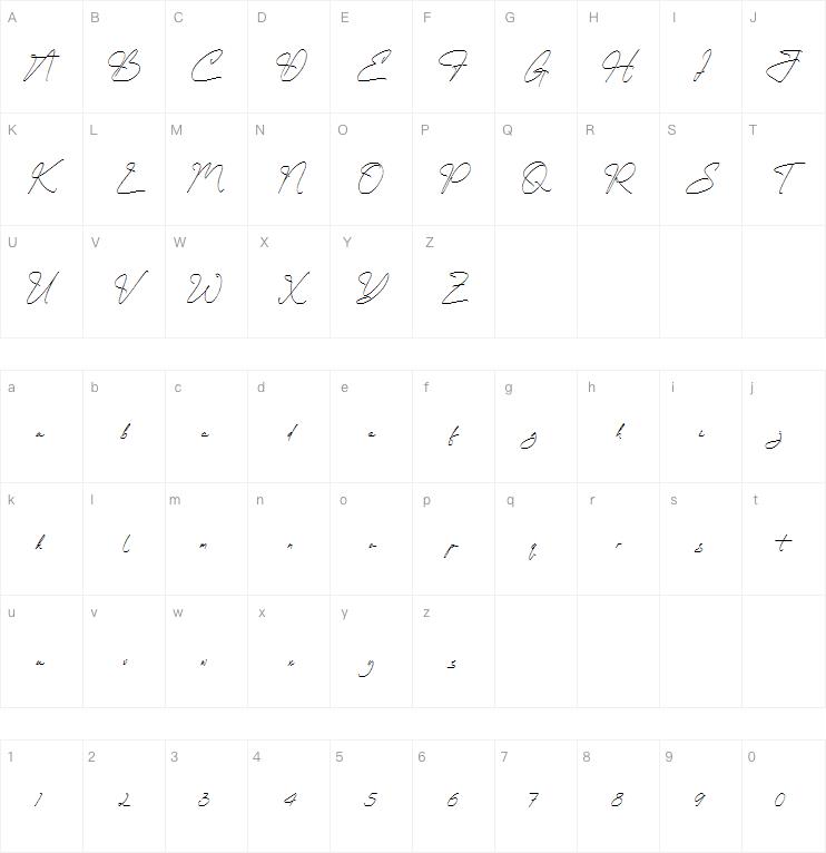 hatboury glenstar字体