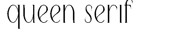 queen serif