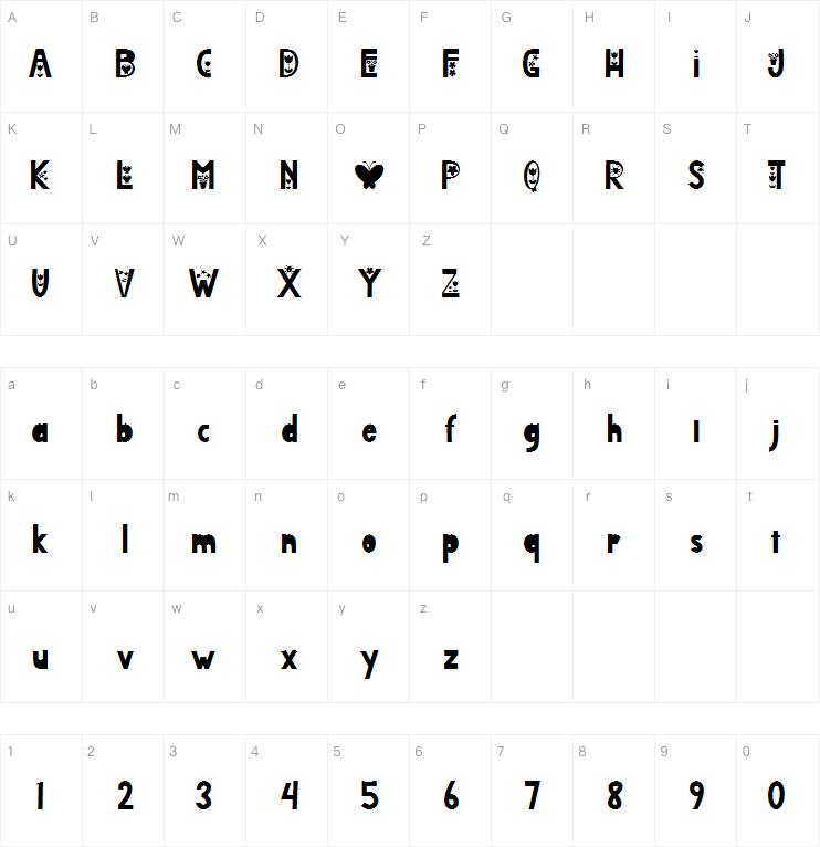 boutique christmas字体