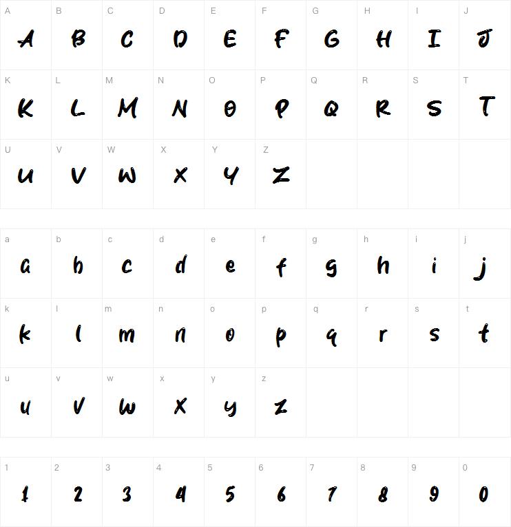 juniory字体