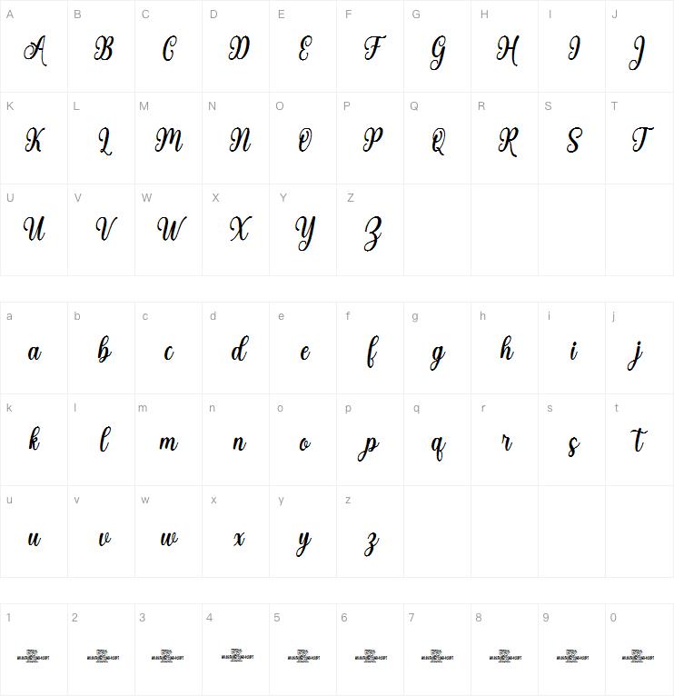 honeycomb script字体