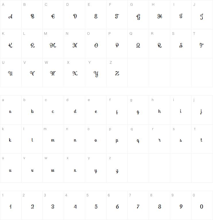 aleman script字体