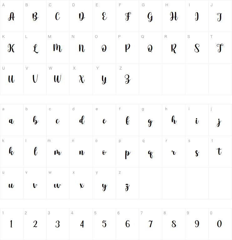 fairlady字体