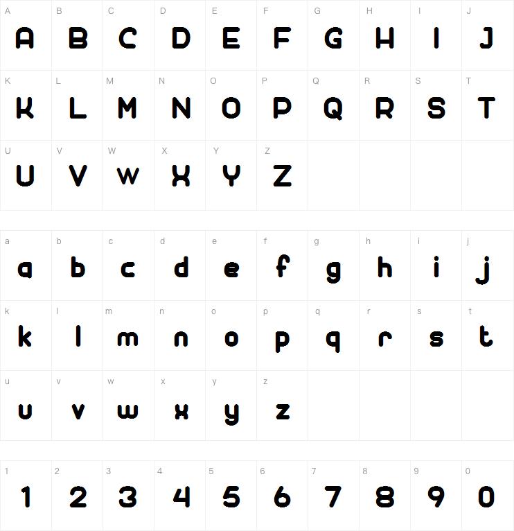 belvesnut sans字体