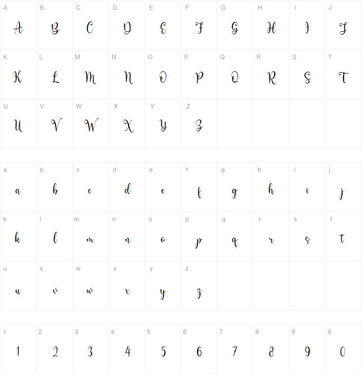 ronsley family字体