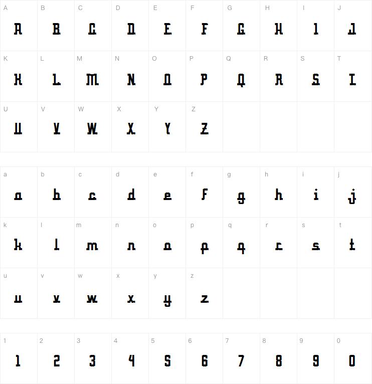 halimah字体