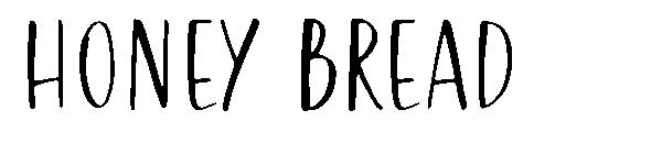 honey bread字体