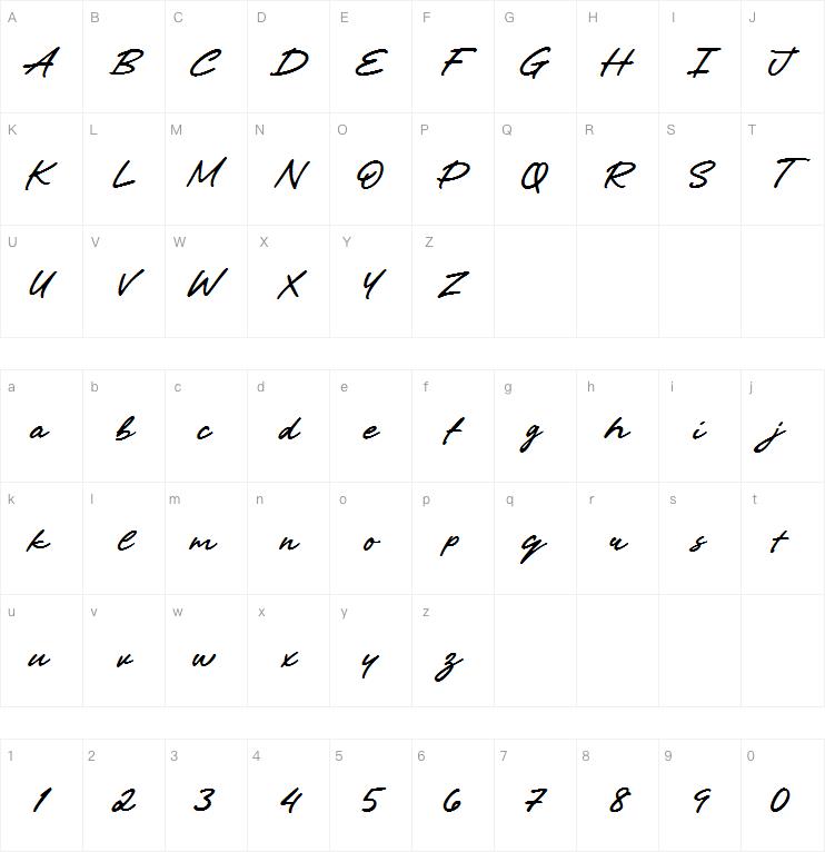 stigmature字体