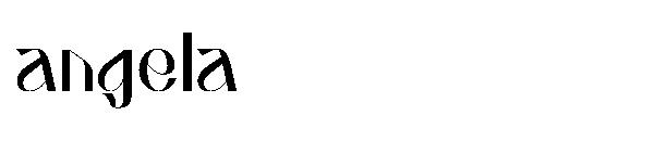angela字体