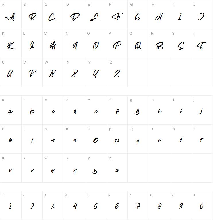 enostlim字体