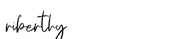 riberthy字体
