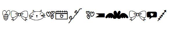 loving stroke字体