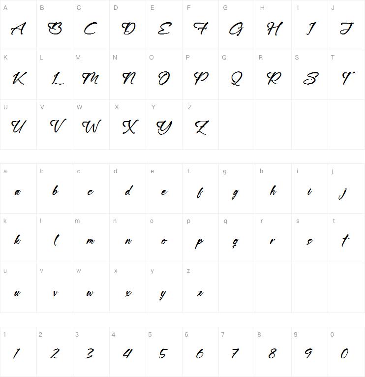 hustfelds rashgella字体