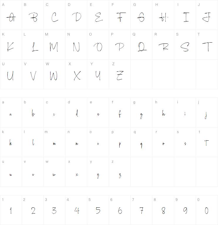 amorfatti字体