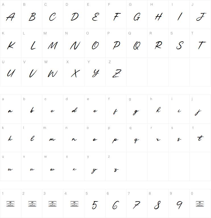 challing字体