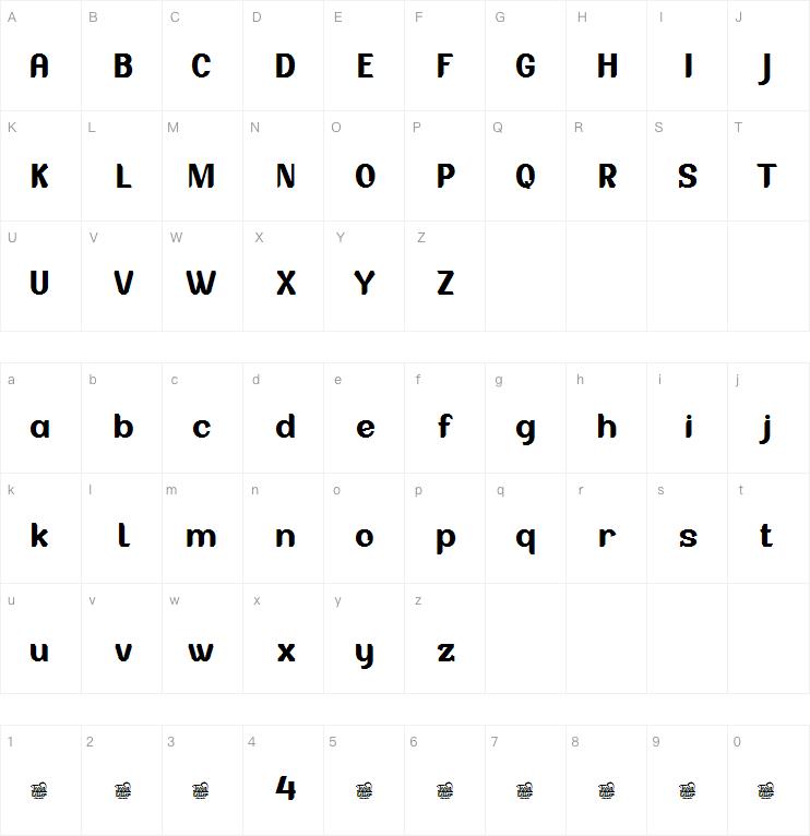 baxau字体