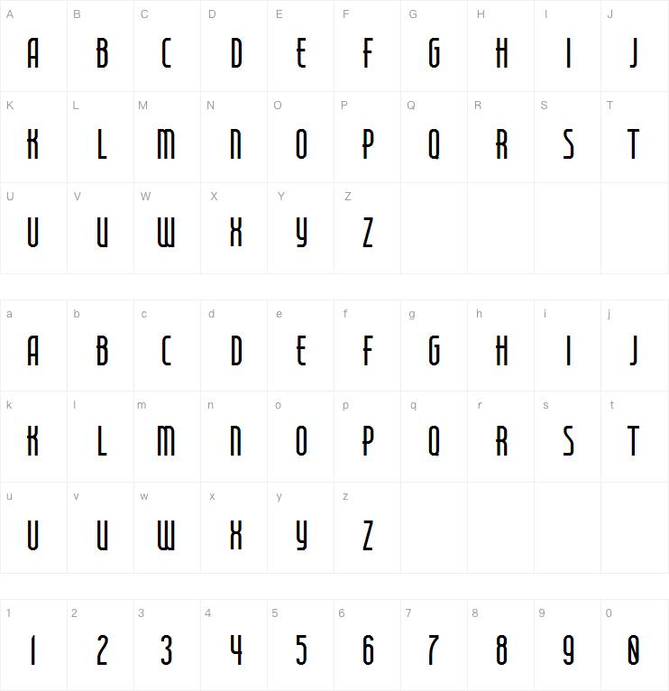 seattle highland字体