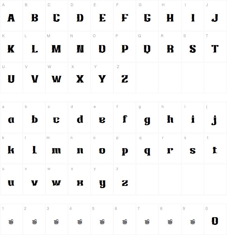 birhuk lord trial字体