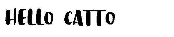 Hello catto字体