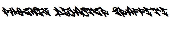 phoenix disaster graffiti字体