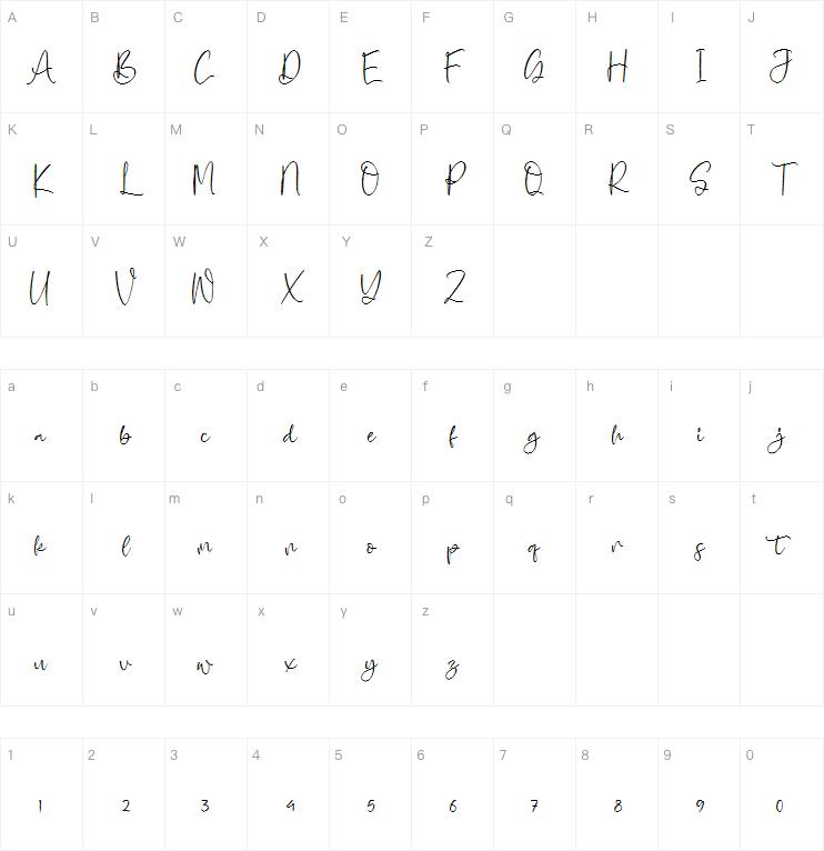 Cimbrella字体