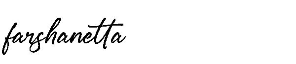 farshanetta字体