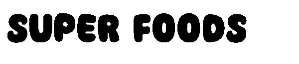 Super foods字体