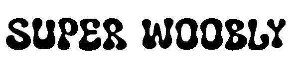 super woobly字体