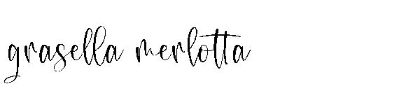 grasella merlotta字体