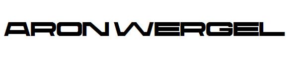 aron wergel字体