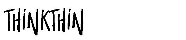 thinkthin字体