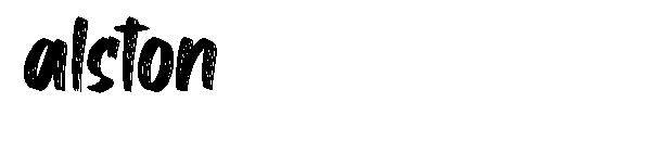 alston字体
