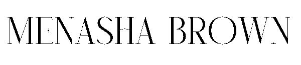 menasha brown字体