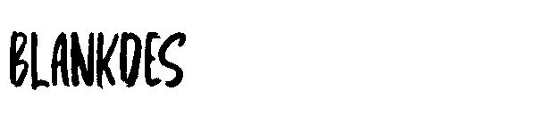 blankdes字体