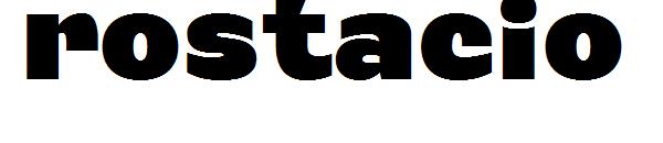rostacio字体