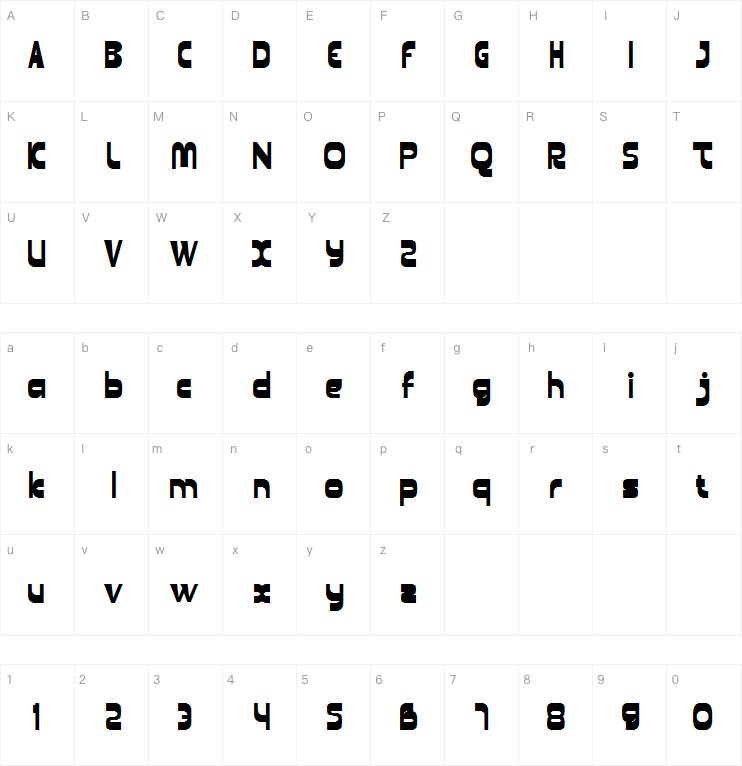 zephyrine black字体