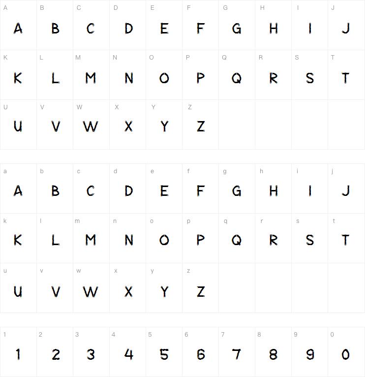 zuriah字体