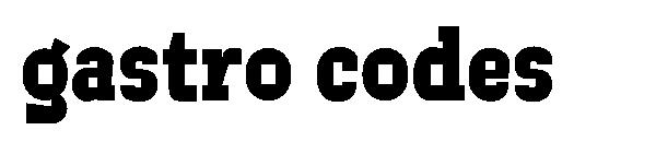 gastro codes字体