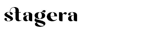 stagera字体