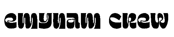 emynam crew字体