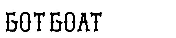 Got goat字体