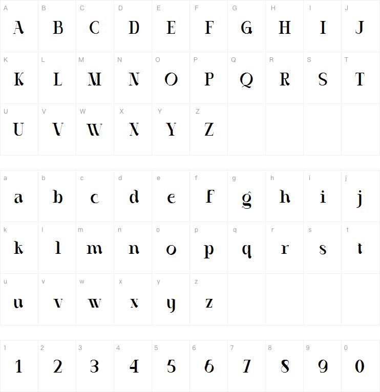 Casthelic字体