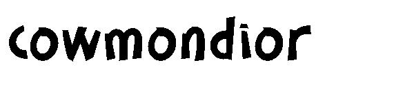 cowmondior字体