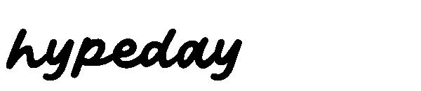 hypeday字体