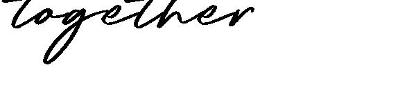 together字体