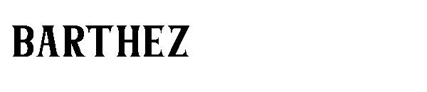 Barthez字体