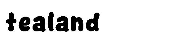 Tealand字体