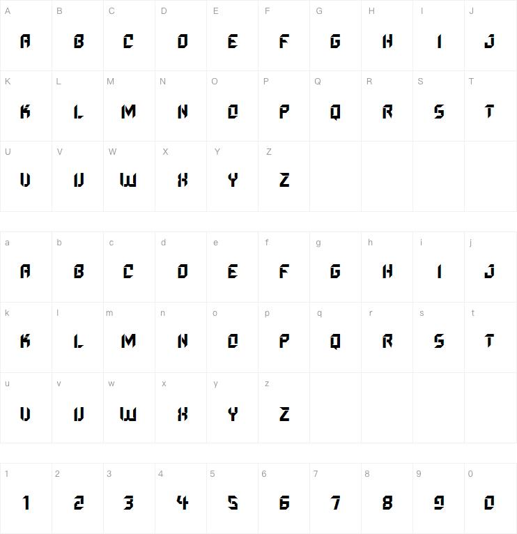 zenova xeno字体
