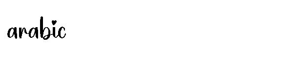 arabic字体