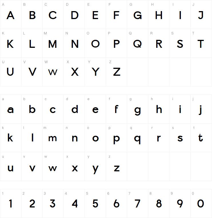 mangoli字体